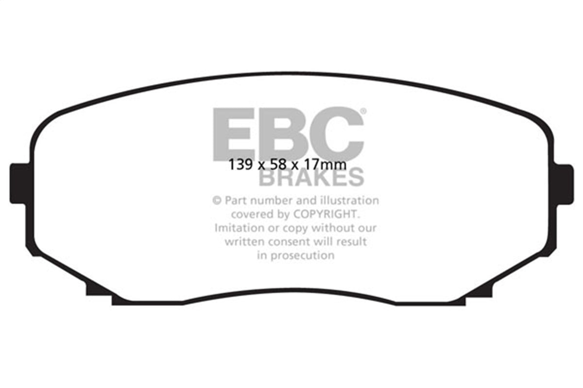 EBC S15 Brake Pad and Rotor Kit - S15KF1110
