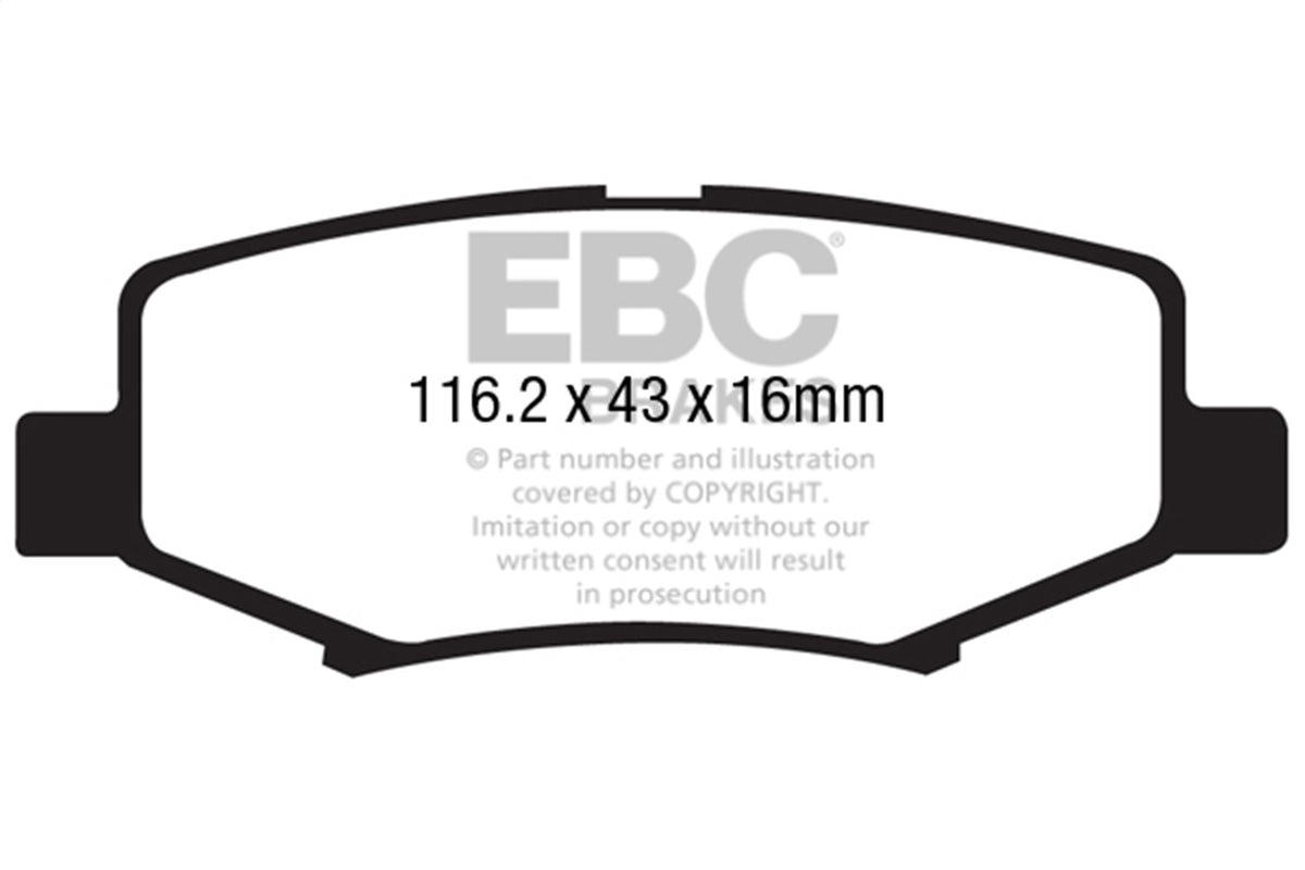 EBC S15 Brake Pad and Rotor Kit - S15KR1025