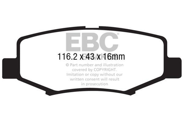 EBC S15 Brake Pad and Rotor Kit - S15KR1025