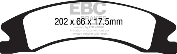 EBC S15 Brake Pad and Rotor Kit - S15KR1016