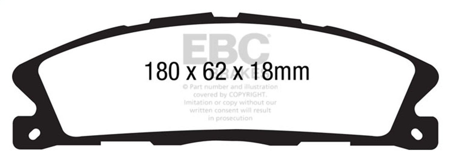 EBC S15 Brake Pad and Rotor Kit - S15KF1043