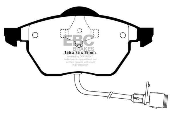 EBC S13 Brake Pad and Rotor Kit - S13KF2181