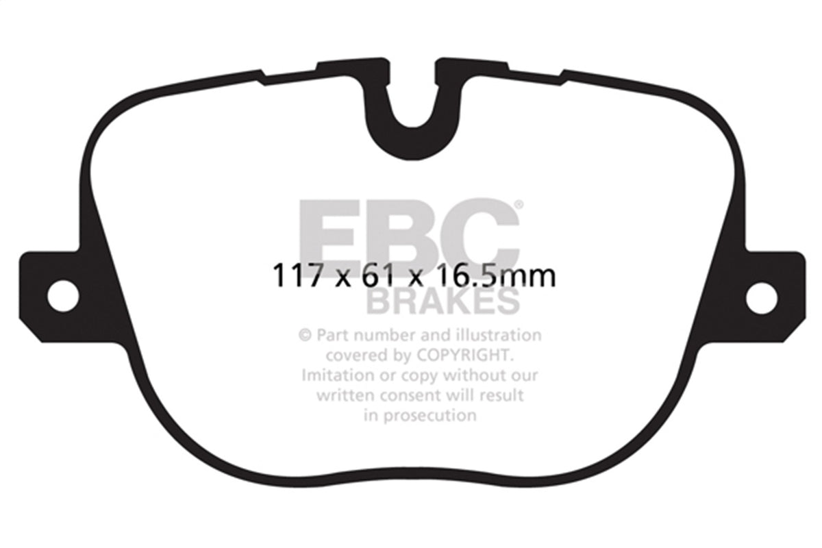 EBC S2 Brake Pad and Rotor Kit