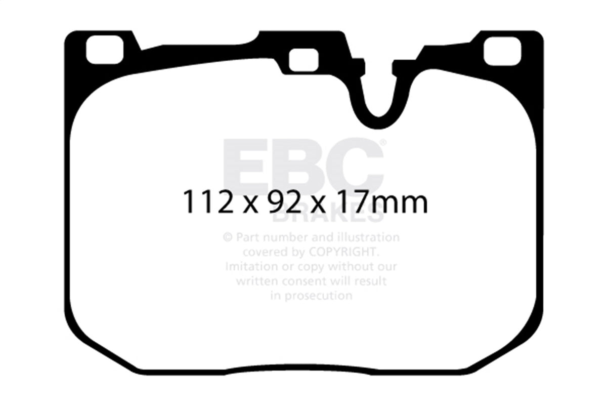 EBC S20 Brake Pad and Rotor Kit - S20K2038