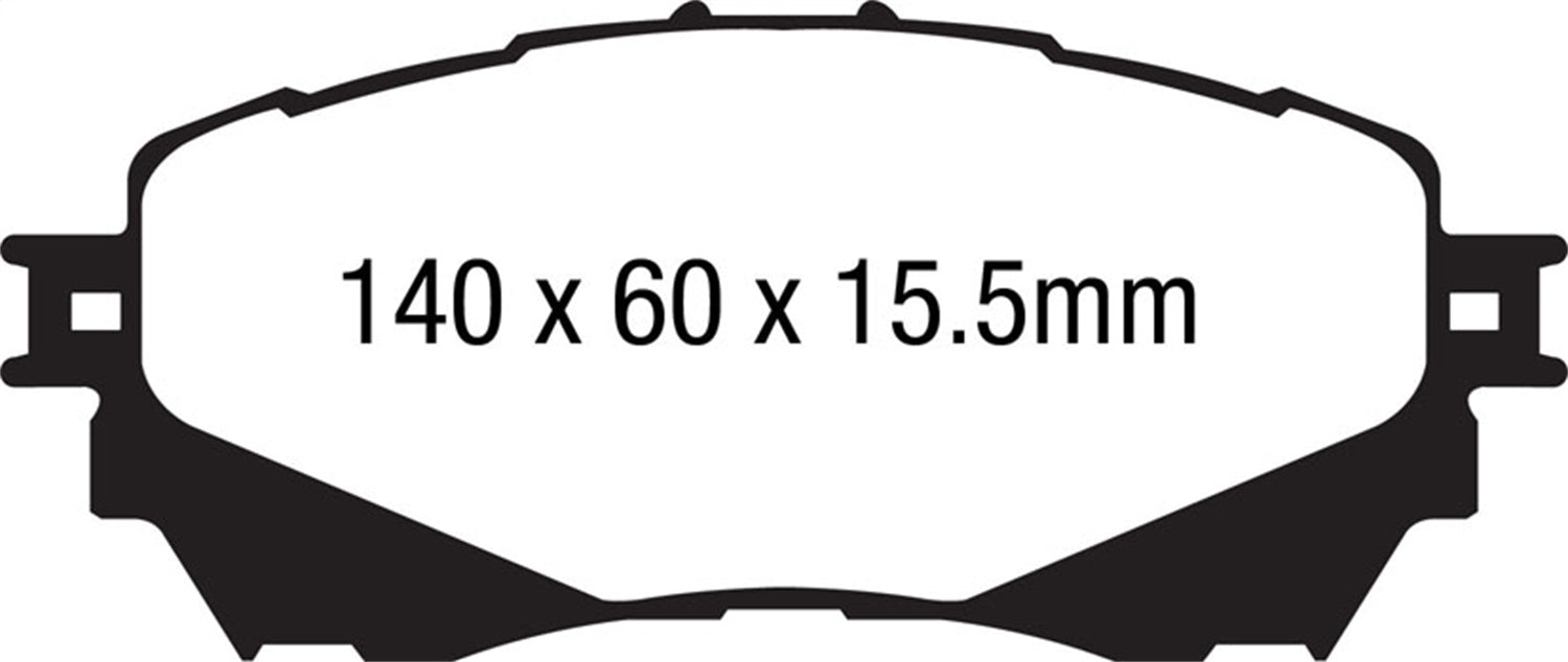 EBC S2 Brake Pad and Rotor Kit