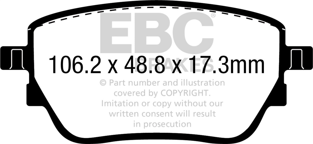 EBC S1 Brake Pad and Rotor Kit - S1KF2074