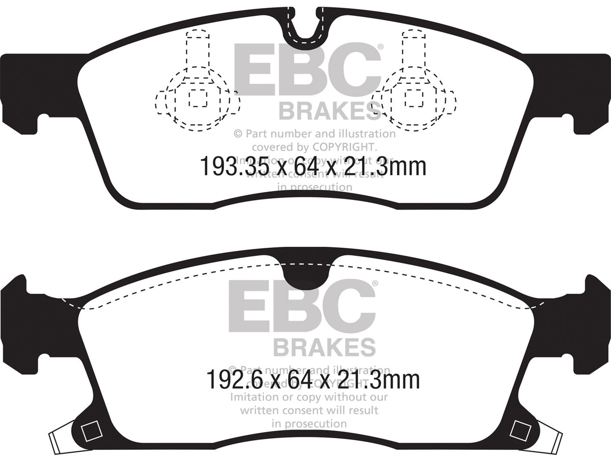 EBC S15 Brake Pad and Rotor Kit - S15KF1260