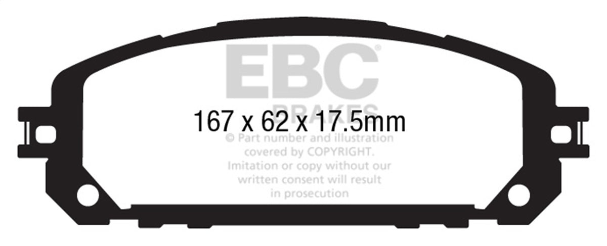 EBC S2 Brake Pad and Rotor Kit