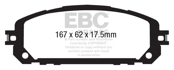 EBC S2 Brake Pad and Rotor Kit