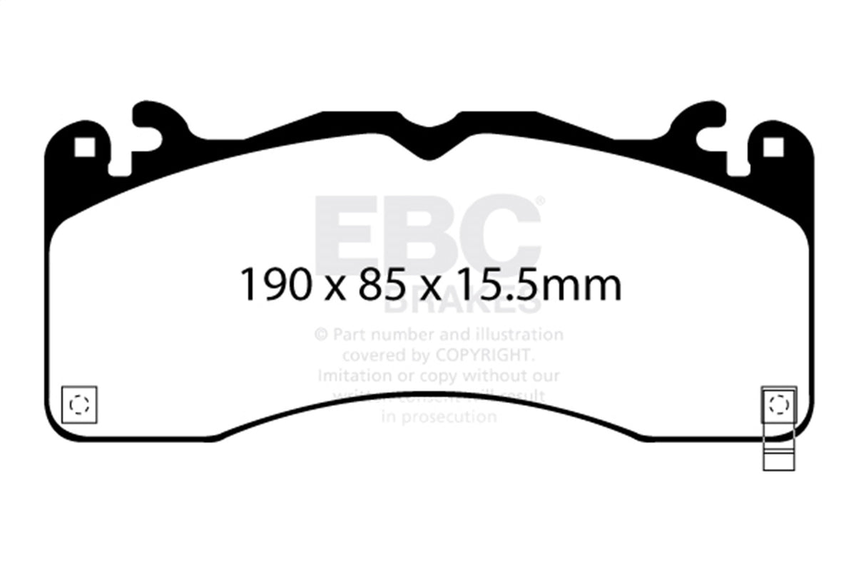 EBC S20 Brake Pad and Rotor Kit - S20K2071