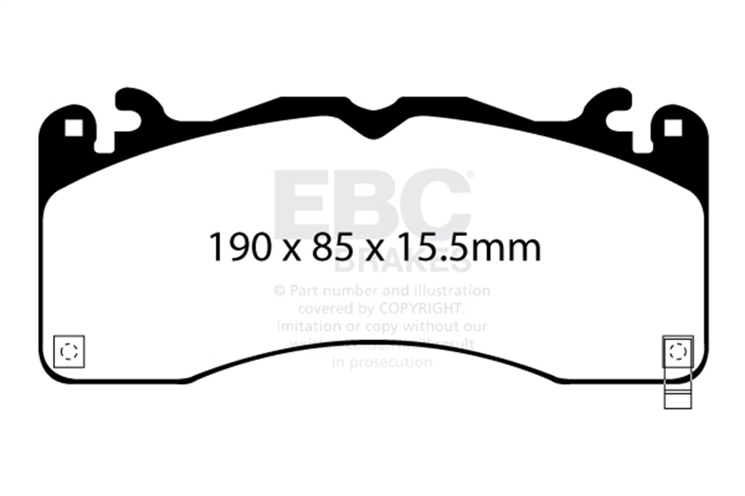 EBC S20 Brake Pad and Rotor Kit - S20K2071