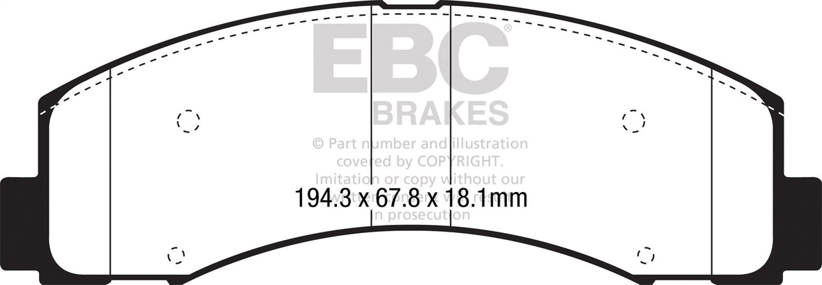 EBC S2 Brake Pad and Rotor Kit