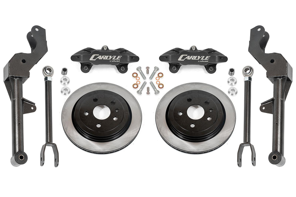 BMR 10-15 Chevrolet Camaro 15in Conversion Kit w/ Solid Rotors & Black Calipers - DRP350H for 2010-2015 Chevrolet Camaro