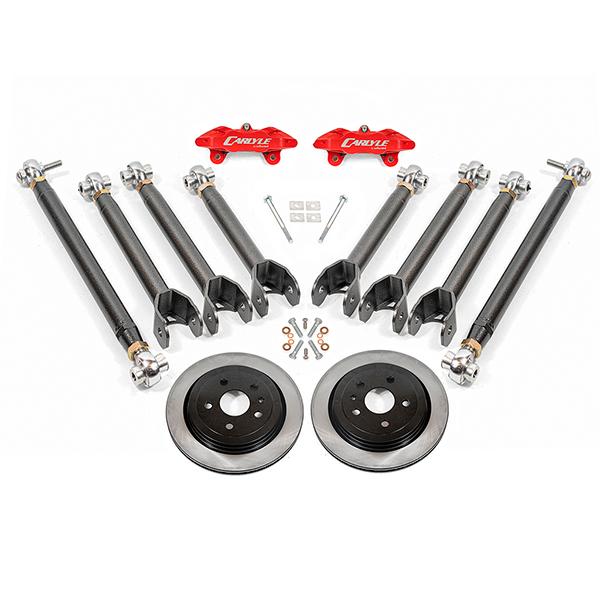 BMR 16-24 Chevrolet Camaro 15in Conversion Kit w/ Solid Rotors & Red Calipers - DRP361H for 2016-2024 Chevrolet Camaro