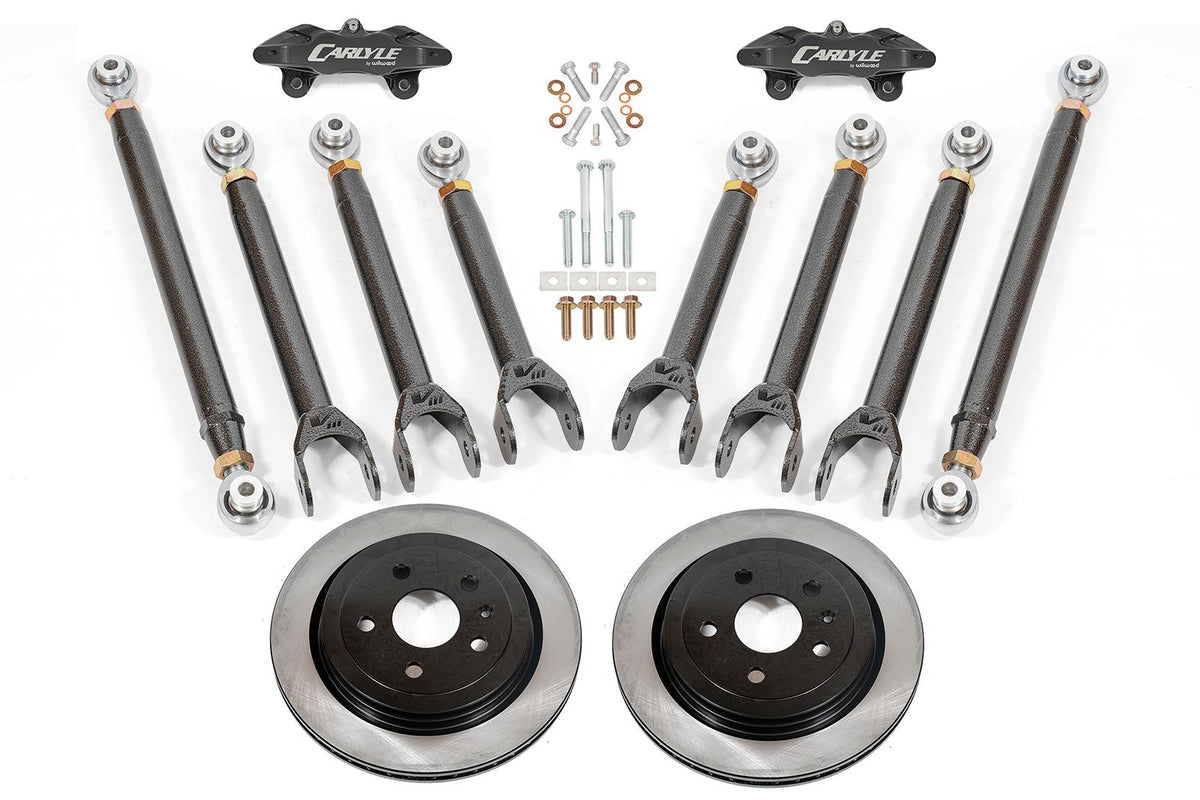 BMR 15-19 Cadillac CTS-V 15in Conversion Kit w/ Solid Rotors & Black Calipers - DRP630H for 2015-2019 Cadillac Cts V