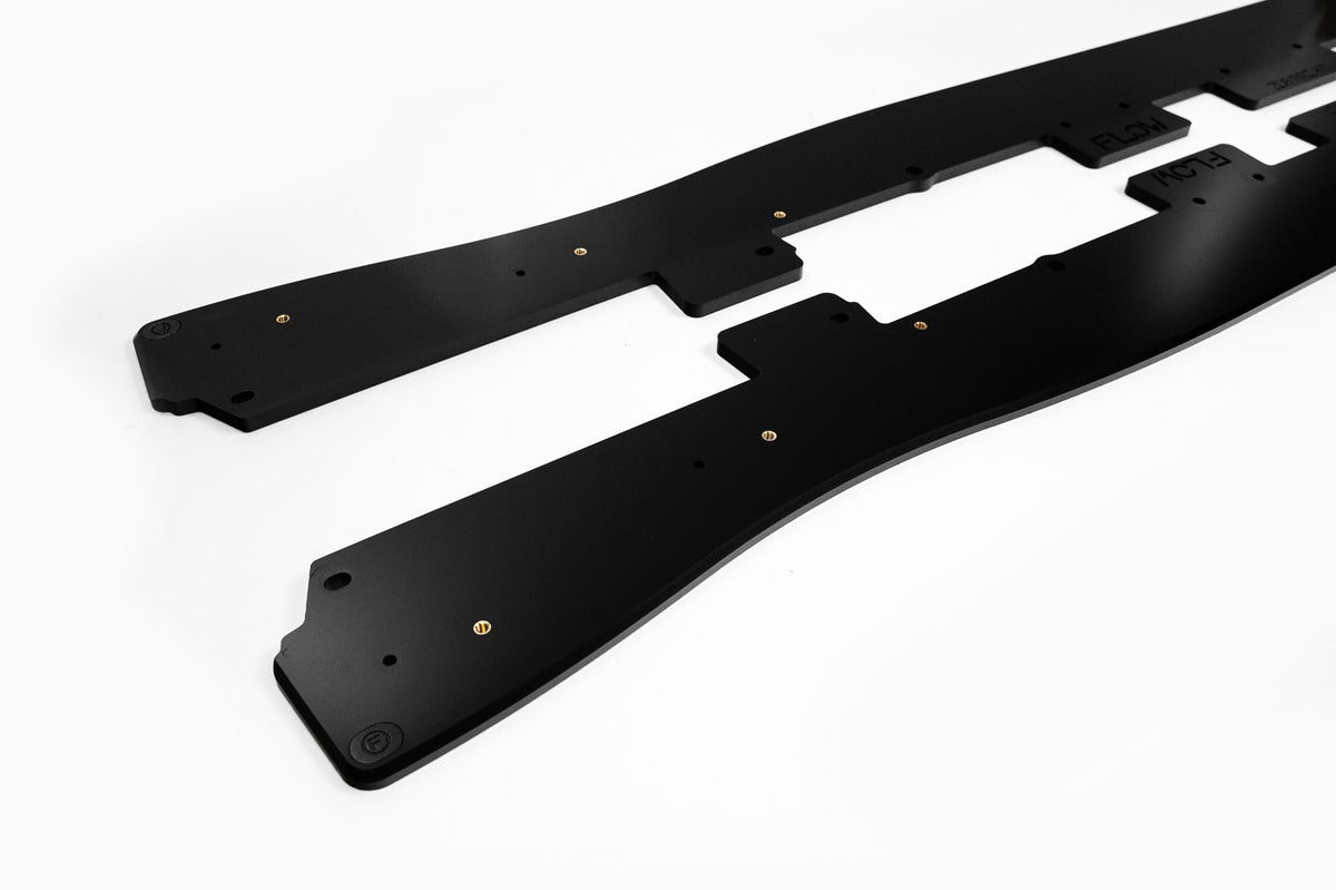 Flow Designs - ZD8 BRZ STI Side Skirt Splitters (GLOSS: Pair)