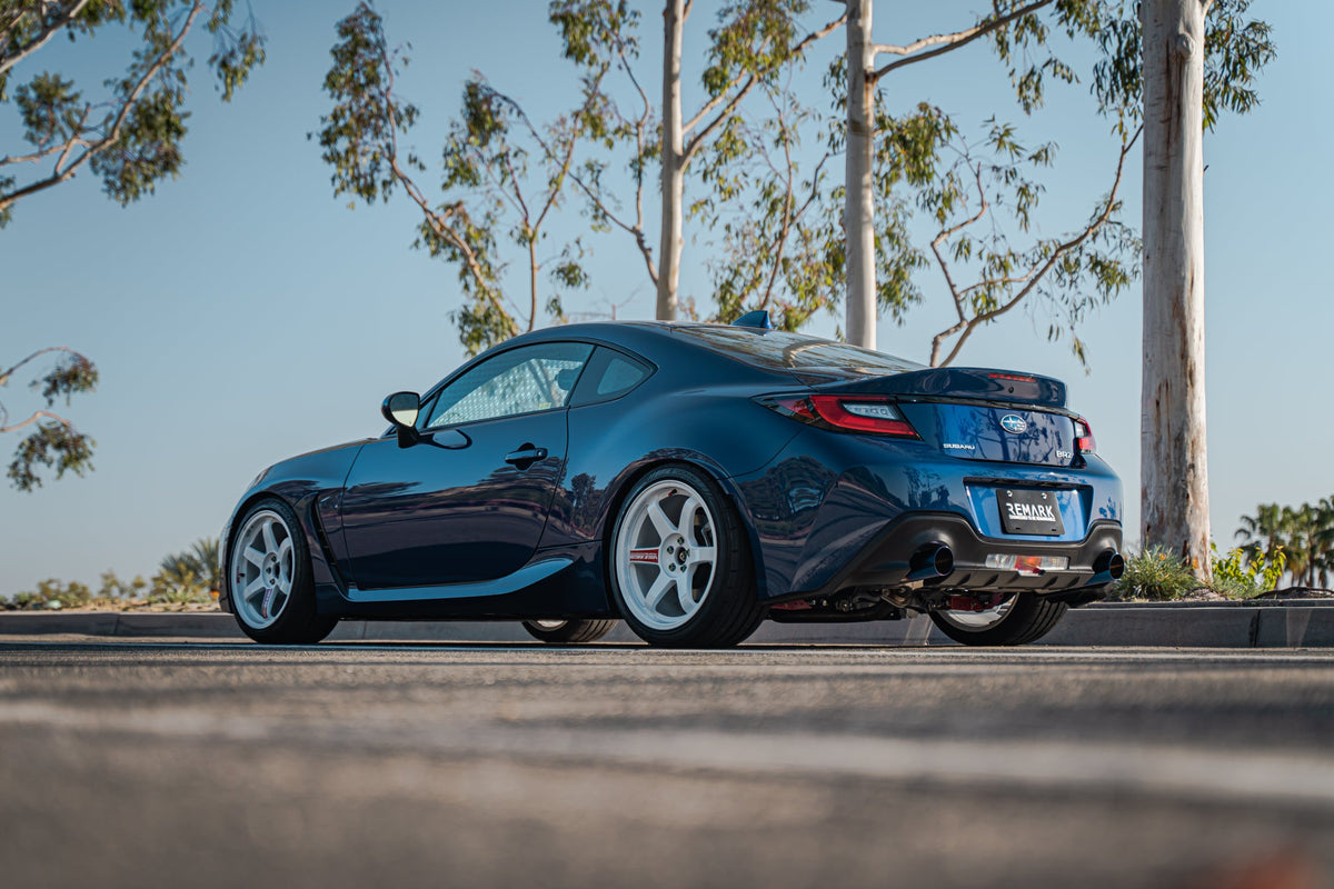 Remark 2022+ Subaru BRZ/Toyota GR86 BOSO Axle Back Exhaust w/Stainless Steel Tip - RO-TSZ8-SL