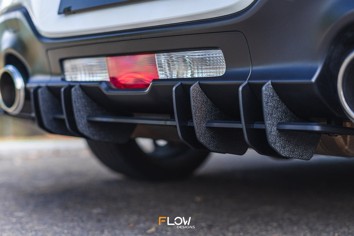 Flow Designs - ZD8 BRZ Flow-Lock Rear Diffuser (GLOSS)