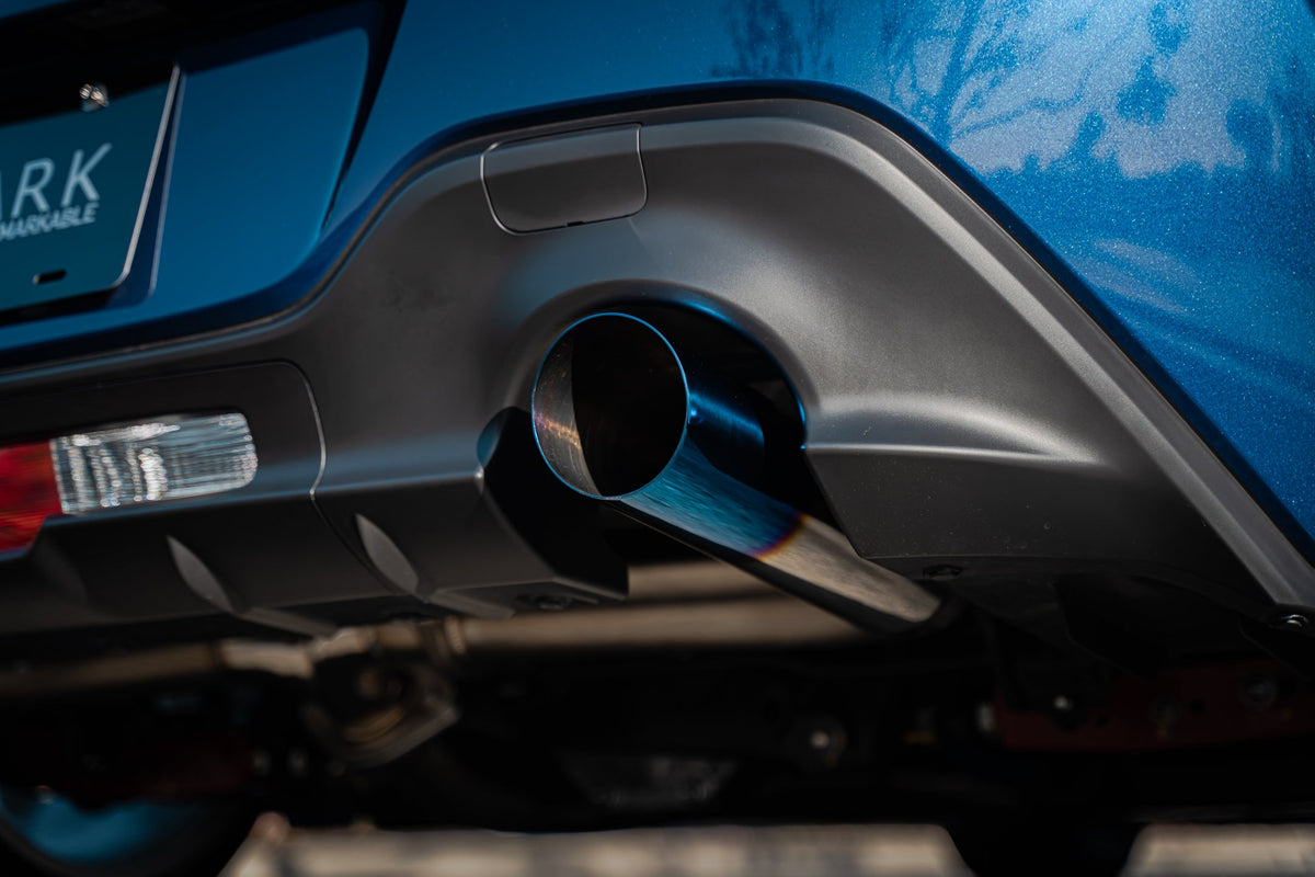 Remark 2022+ Subaru BRZ/Toyota GR86 BOSO Axle Back Exhaust w/Stainless Steel Tip - RO-TSZ8-SL