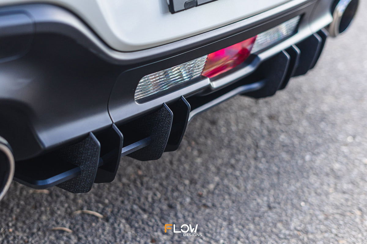 Flow Designs - ZD8 BRZ Flow-Lock Rear Diffuser (GLOSS)