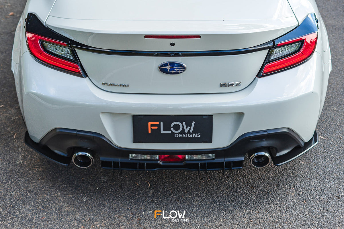 Flow Designs - ZD8 BRZ Rear Spats (GLOSS; Pair)