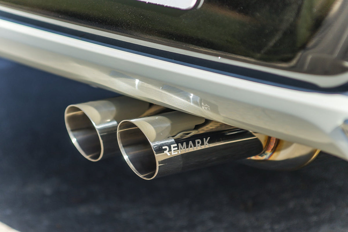 Remark 2019+ Toyota Corolla Hatchback Cat-Back Remark Exhaust w/Stainless Polished Tip - RK-C1063T-01