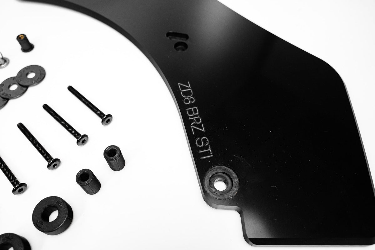Flow Designs - ZD8 BRZ STI Rear Spats (GLOSS; Pair)