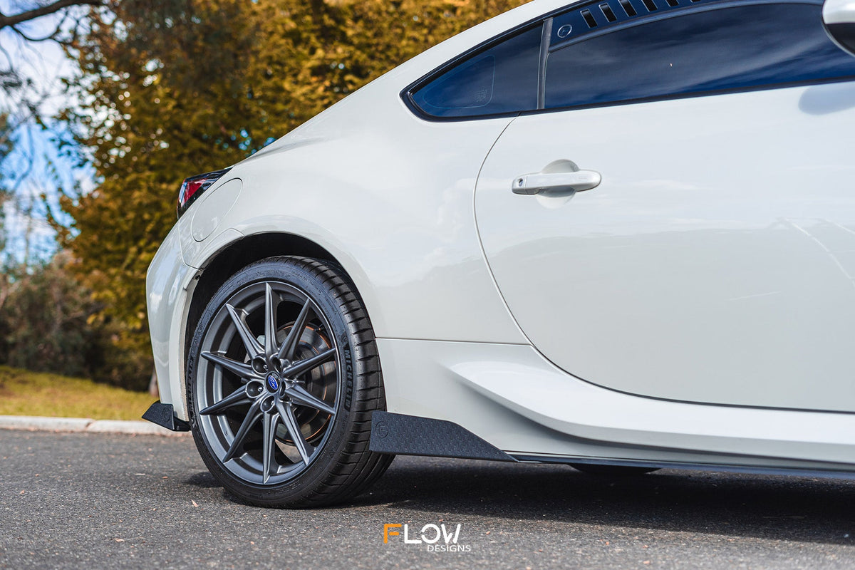 Flow Designs - ZD8 BRZ Rear Spat Winglets (Pair)