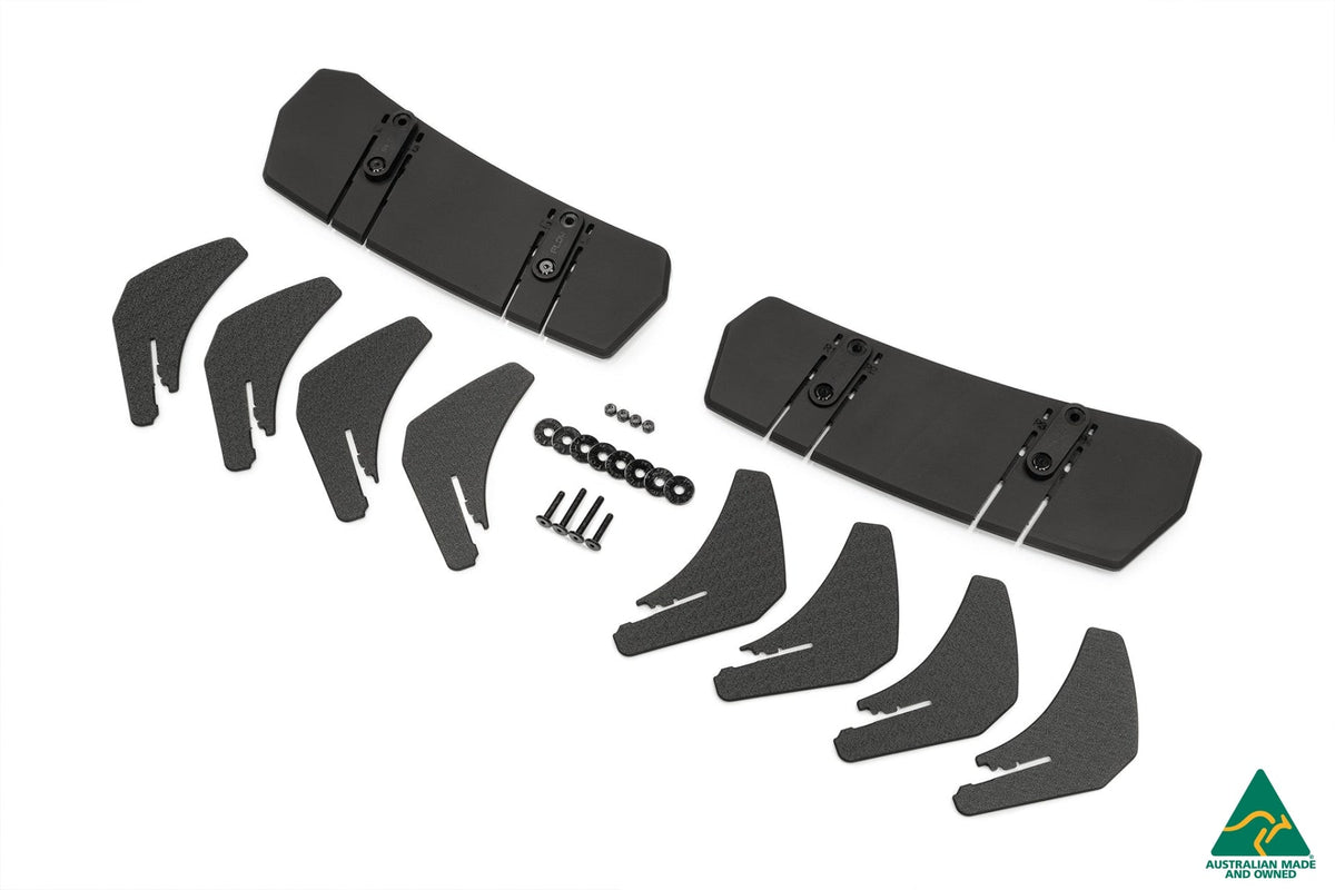 Flow Designs - MK6 Golf R Flow-Lock Rear Diffuser
