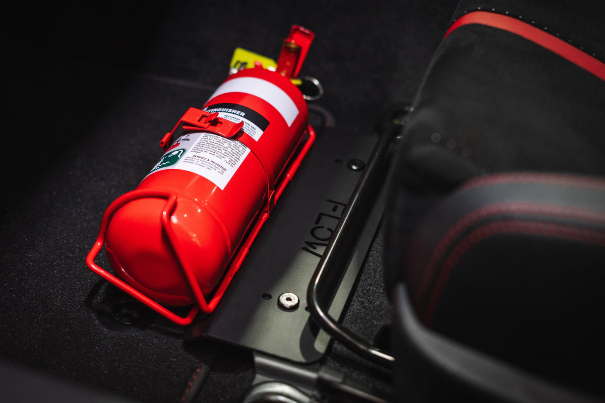 Flow Designs - ZN8 GR86 Adjustable Fire Extinguisher Bracket/Mount
