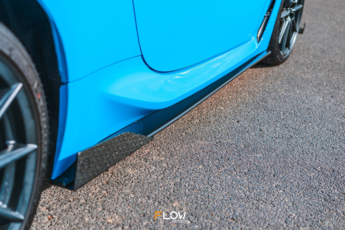 Flow Designs - ZN8 GR86 Side Skirt Splitters (GLOSS: Pair)