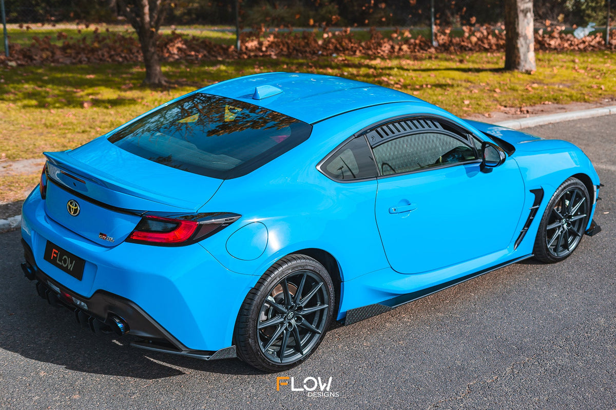 Flow Designs - ZN8 GR86 Rear Spats (GLOSS; Pair)