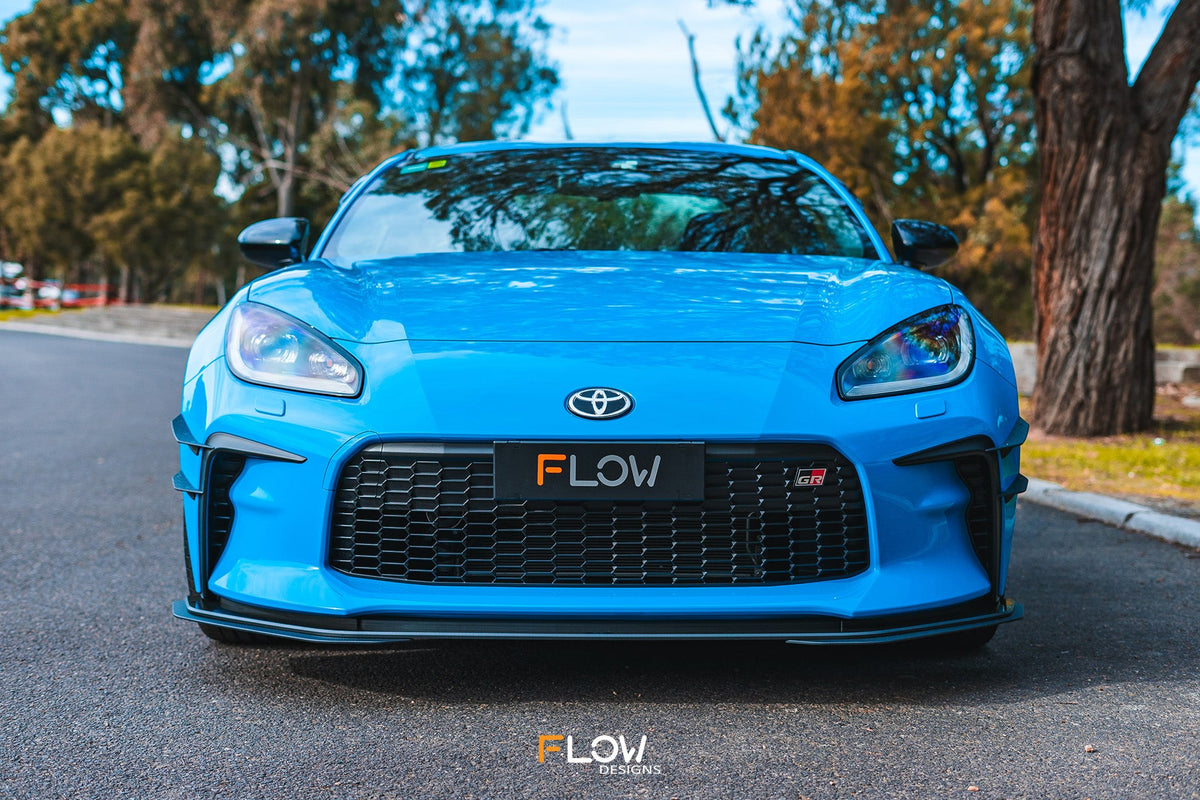 Flow Designs - ZN8 GR86 Front Lip Splitter Extensions (Pair)
