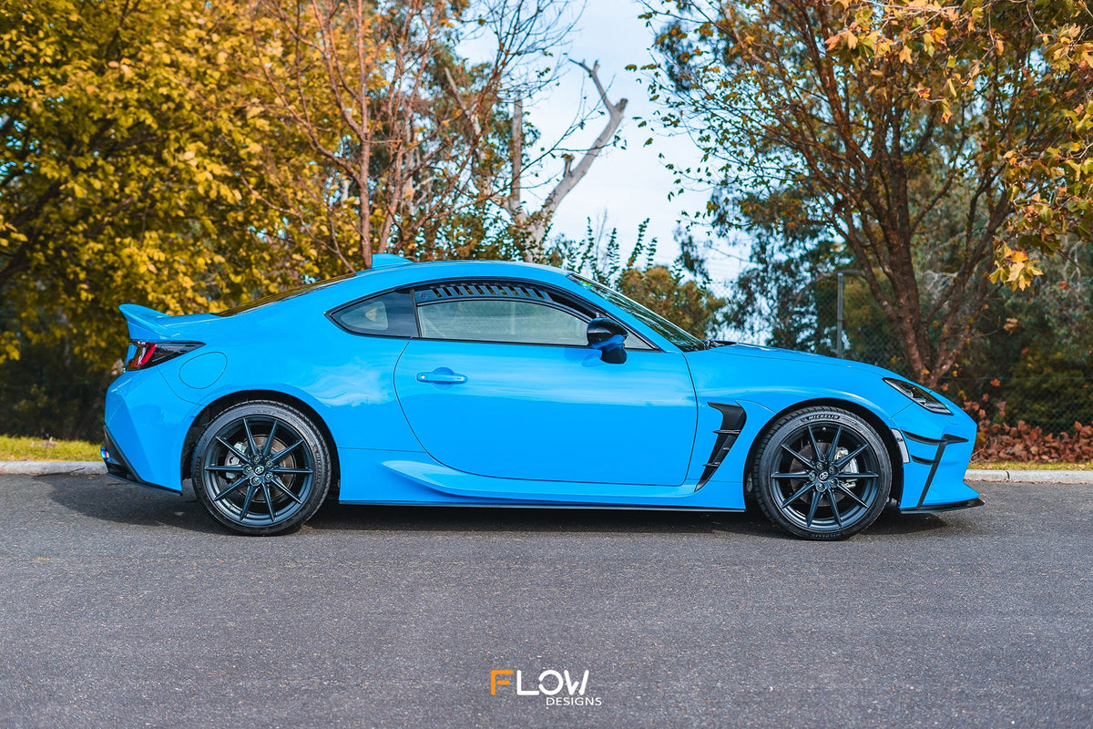 Flow Designs - ZN8 GR86 Side Skirt Splitters (GLOSS: Pair)