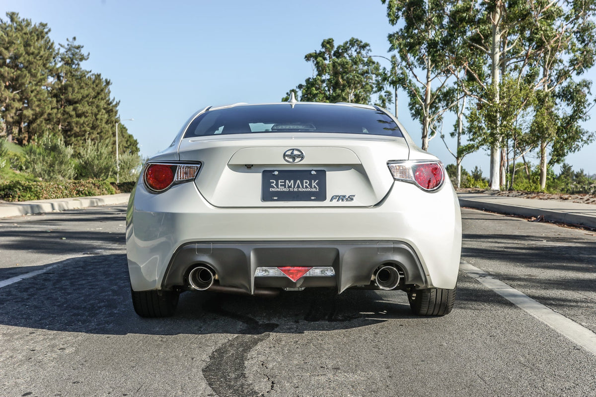 Remark 12-18 Subaru BRZ/Toyota 86 Axle Back Exhaust w/Titanium Stainless Double Wall Tip - RO-TTZN-D