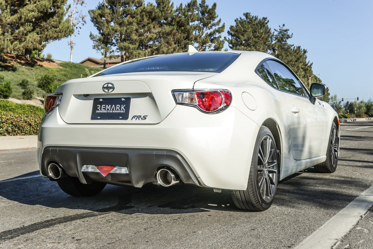 Remark 12-18 Subaru BRZ/Toyota 86 Axle Back Exhaust w/Titanium Stainless Double Wall Tip - RO-TTZN-D