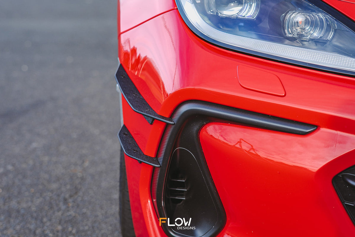 Flow Designs - ZD8 BRZ Front Bumper Canards