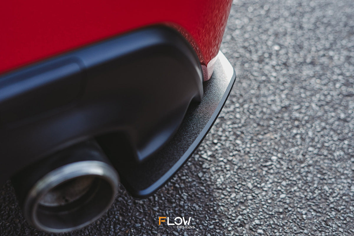 Flow Designs - ZD8 BRZ Rear Spats (TEXTURED; Pair)