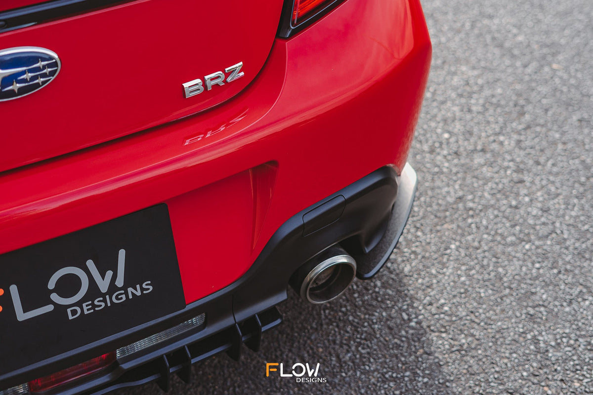 Flow Designs - ZD8 BRZ Rear Spats (TEXTURED; Pair)