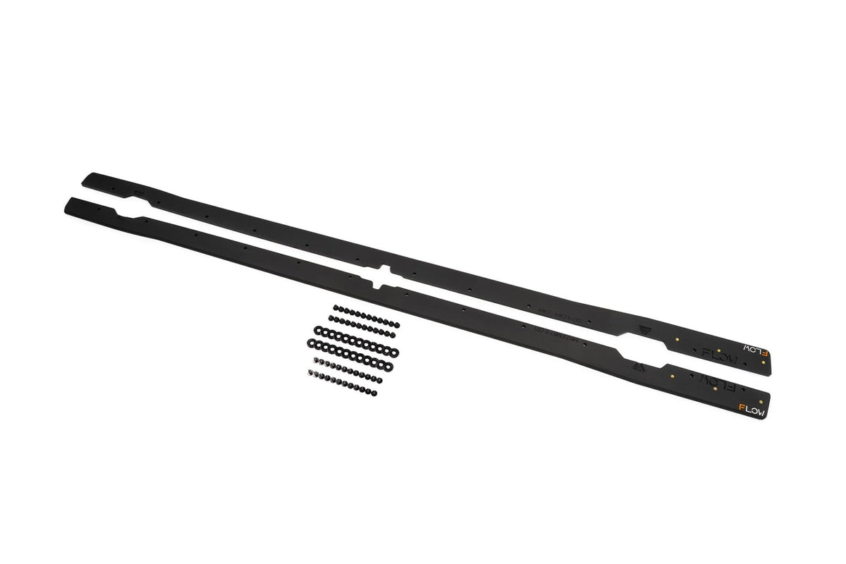 Flow Designs - MK7 Golf GTI Side Skirt Splitters V3 (Pair)