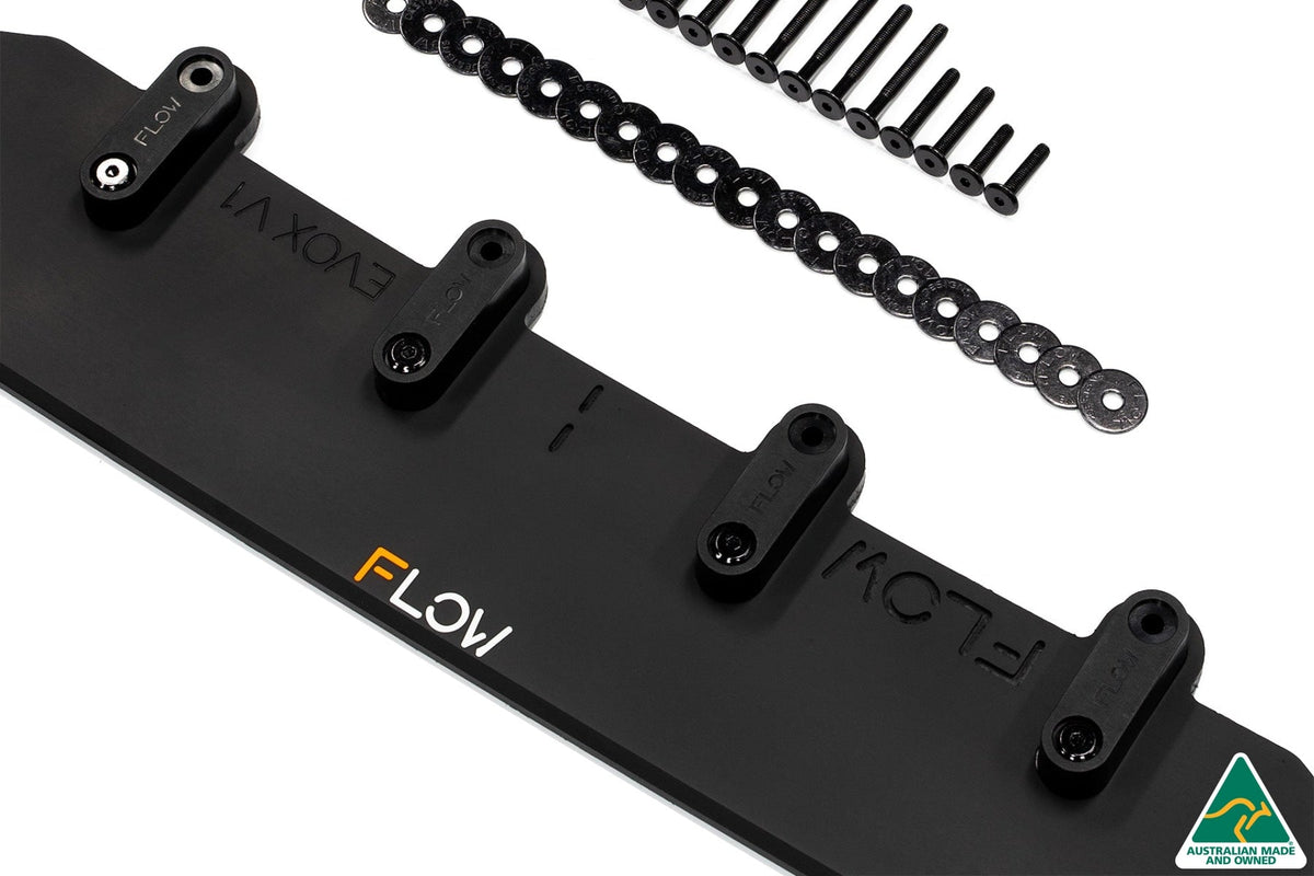 Flow Designs - Lancer Evolution X Front Lip Splitter V1