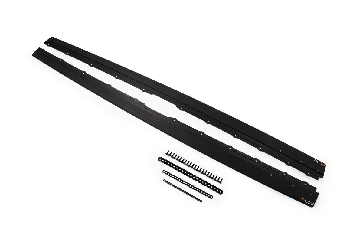 Flow Designs - S3 8V Sedan Pre-Facelift Side Skirt Splitters V3 (Pair)