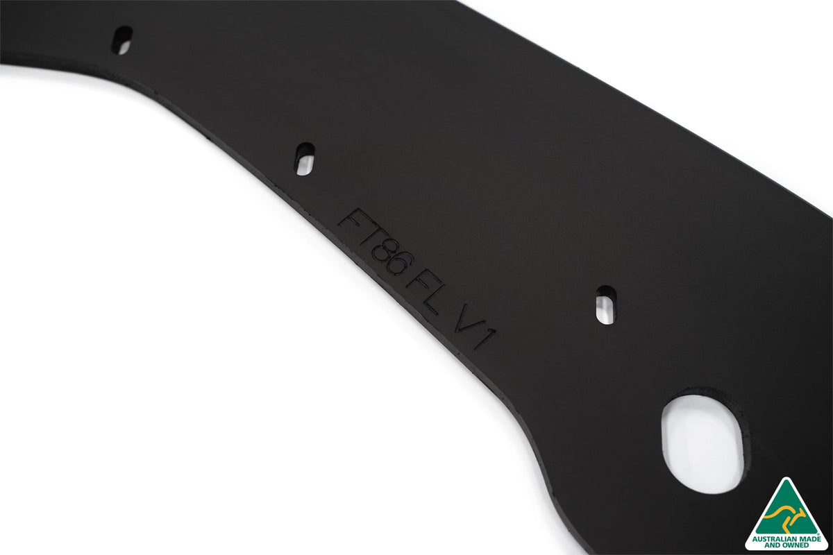 Flow Designs - Toyota 86 Front Lip Splitter V1 (Without Support Rods)