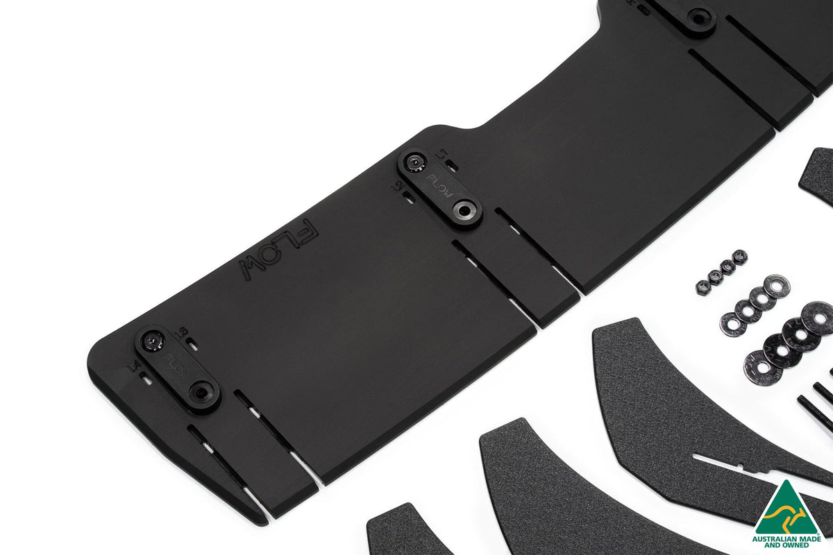 Flow Designs - S3 8V Sedan Pre-Facelift Flow-Lock Rear Diffuser