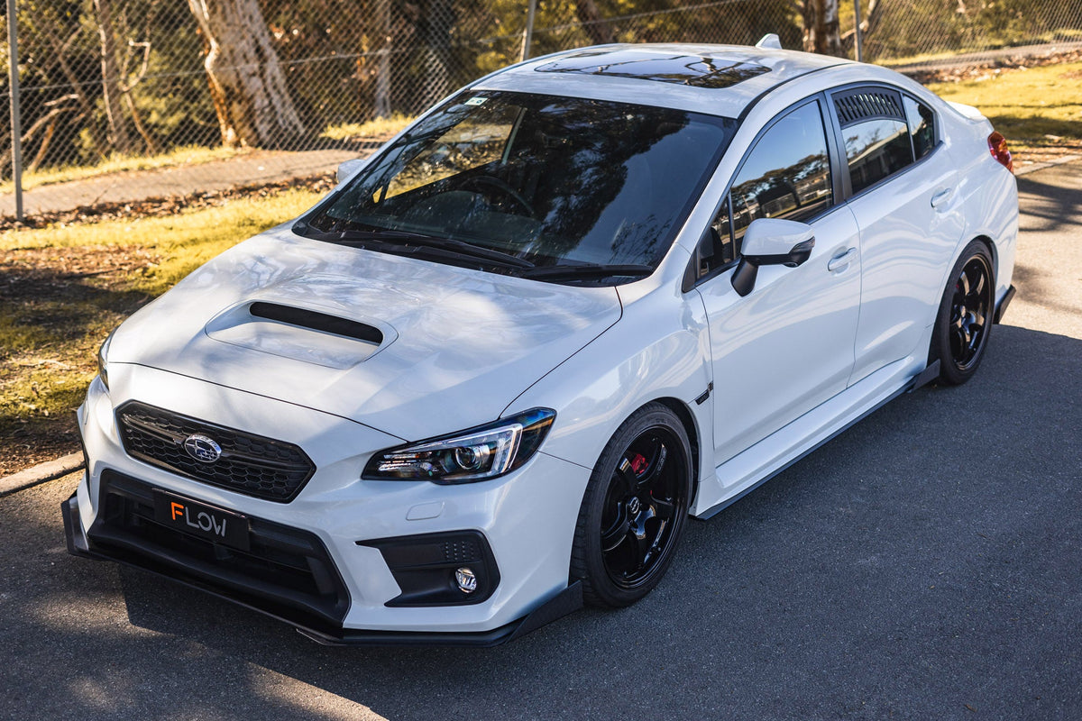 Flow Designs - VA WRX &amp; STI Side Skirt Splitters (Pair)
