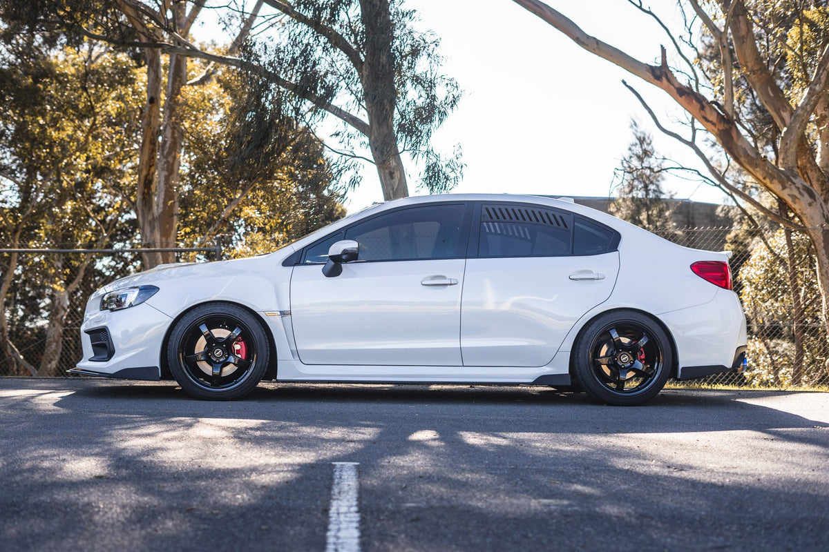 Flow Designs - VA WRX &amp; STI Side Skirt Splitter Winglets (Pair)