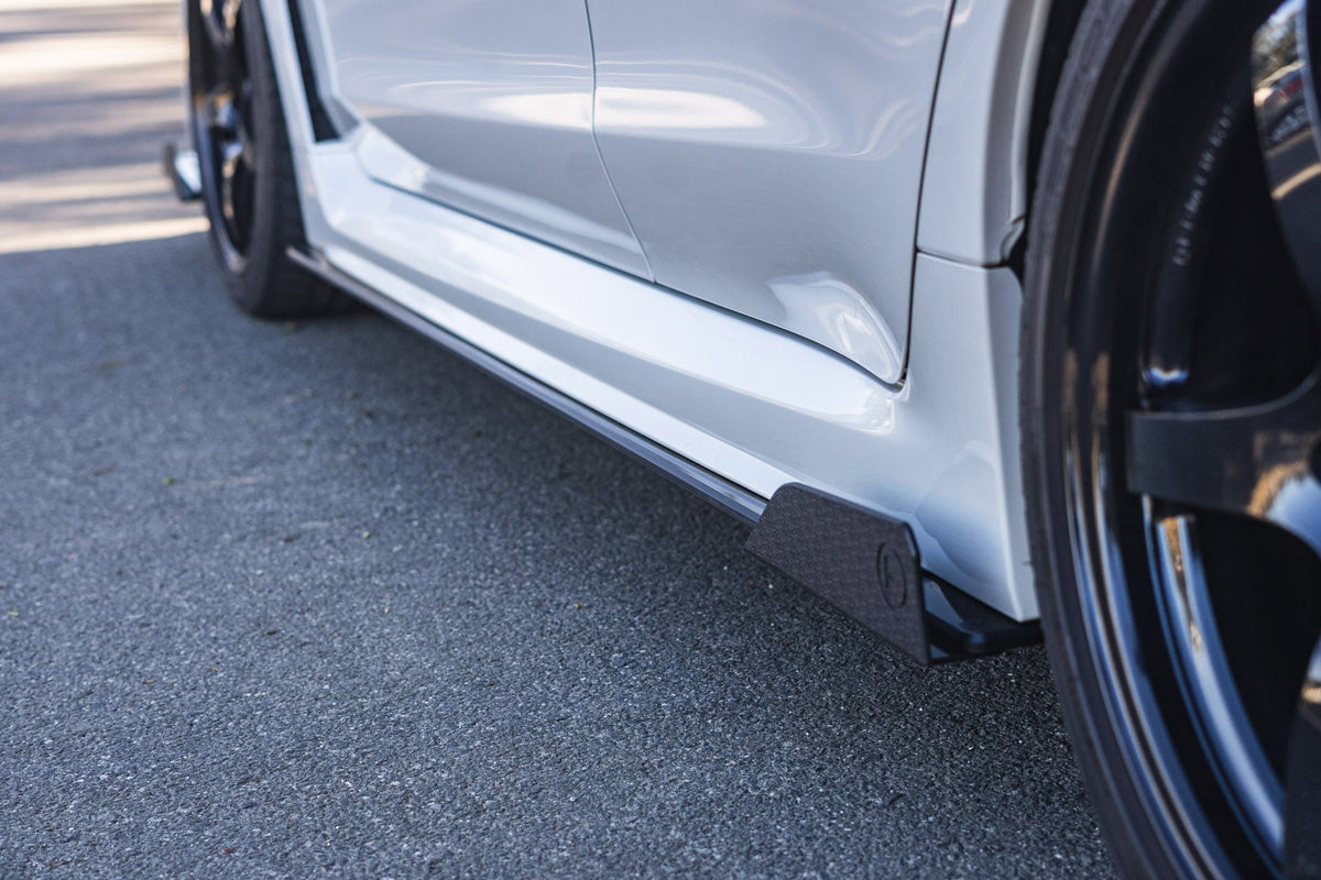 Flow Designs - VA WRX &amp; STI Side Skirt Splitter Winglets (Pair)