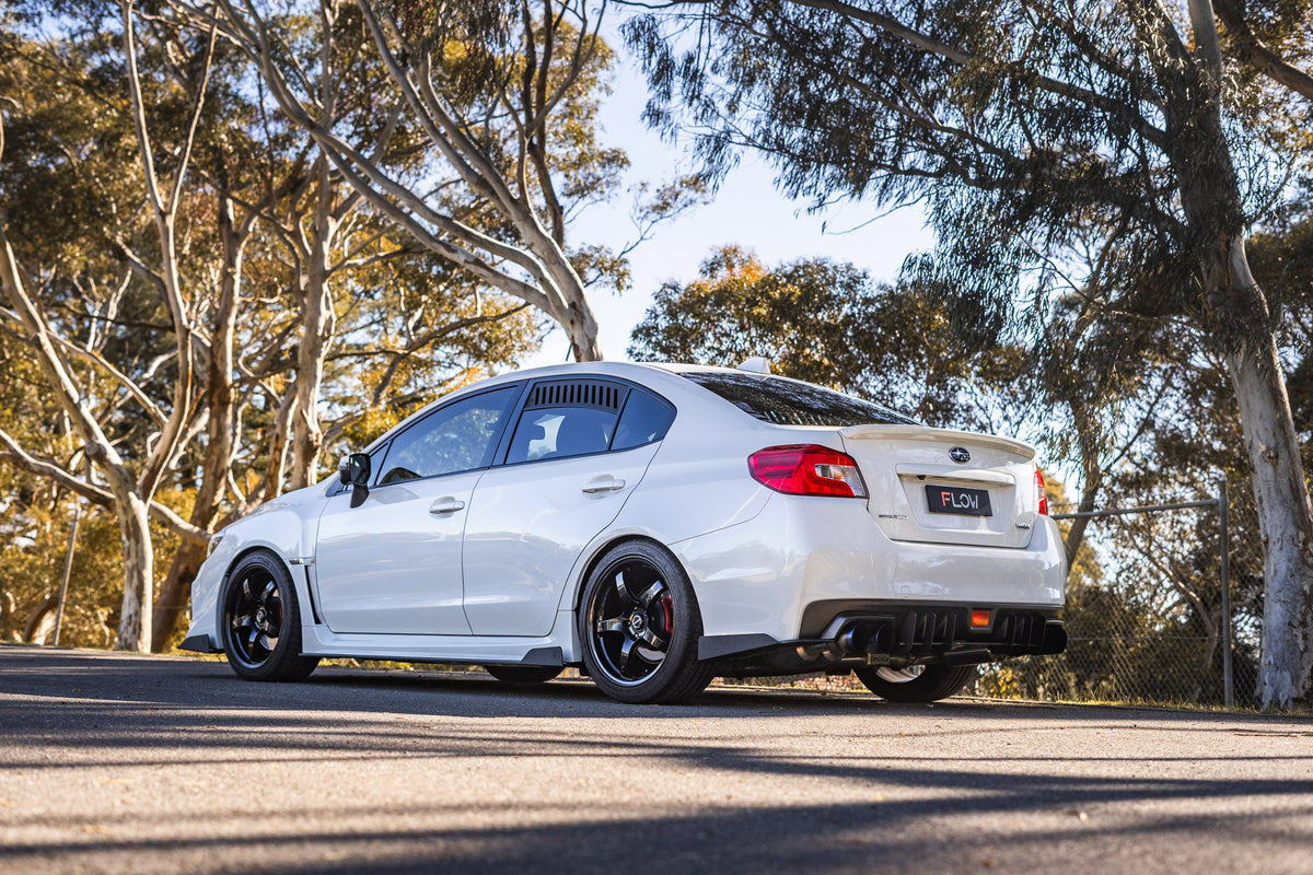 Flow Designs - VA WRX &amp; STI Flow-Lock Rear Diffuser
