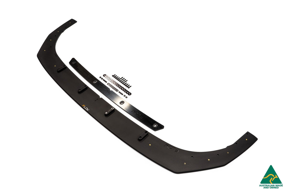 Flow Designs - CN7 Elantra N Sedan 21-23 Front Lip Splitter &amp; Mounting Brace