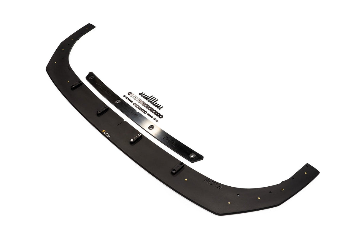 Flow Designs - CN7 Elantra N Sedan 21-23 Front Lip Splitter &amp; Mounting Brace
